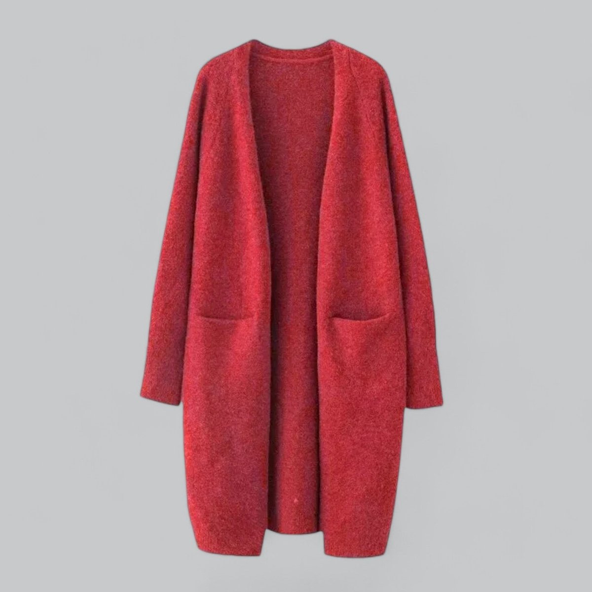 Mira Cardigan Dame | Lang Oversize, Cashmere-Blend 6