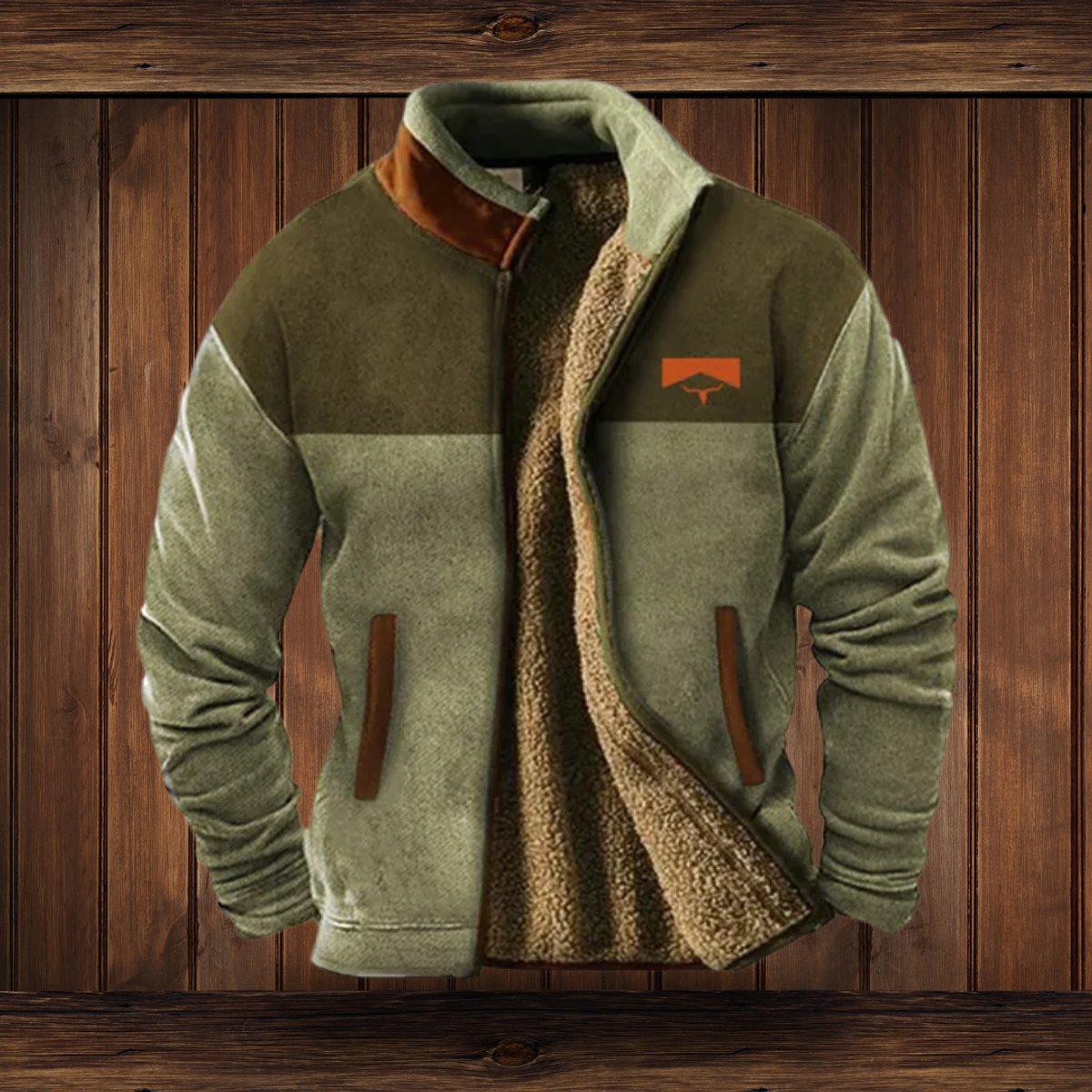 Astra Fleece Jakke | Sherpa For, Aztekisk Mønster 3