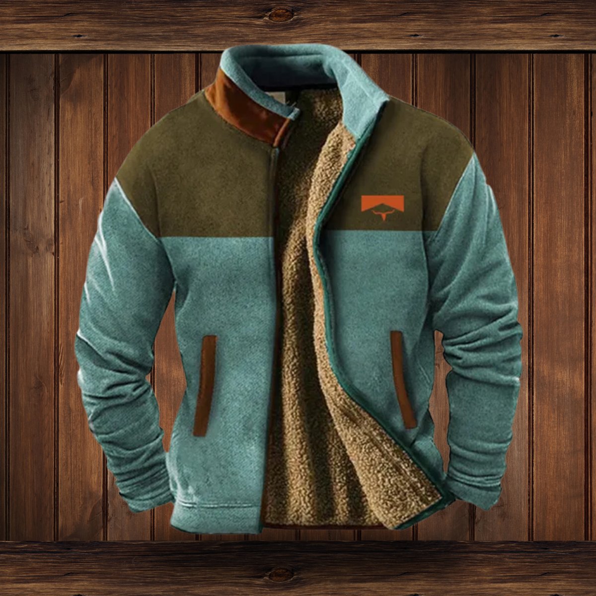 Astra Fleece Jakke | Sherpa For, Aztekisk Mønster 4