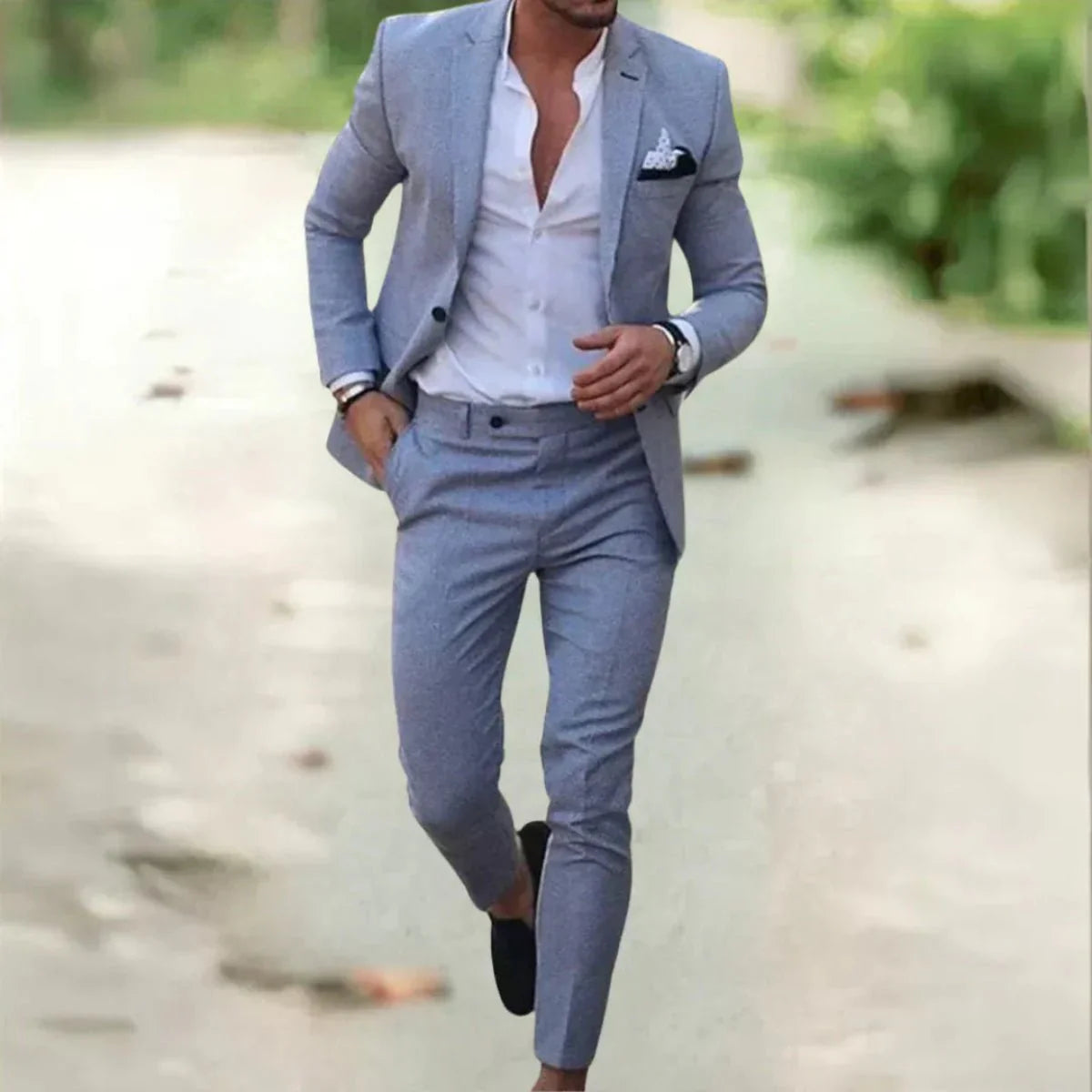 Bishop Herredragt | To-Delt Sæt til Formelle Begivenheder, Slim Fit 1