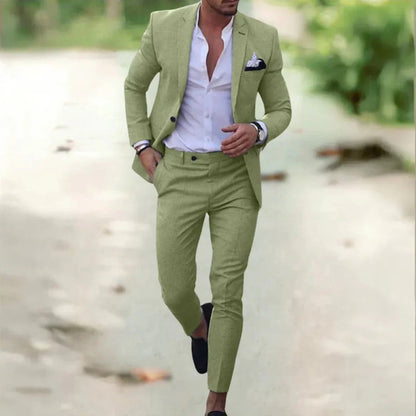 Bishop Herredragt | To-Delt Sæt til Formelle Begivenheder, Slim Fit 2