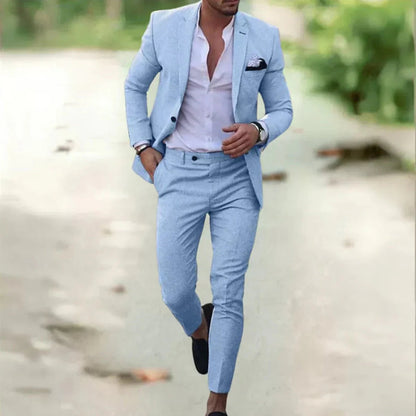 Bishop Herredragt | To-Delt Sæt til Formelle Begivenheder, Slim Fit 4