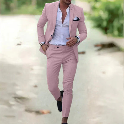 Bishop Herredragt | To-Delt Sæt til Formelle Begivenheder, Slim Fit 6