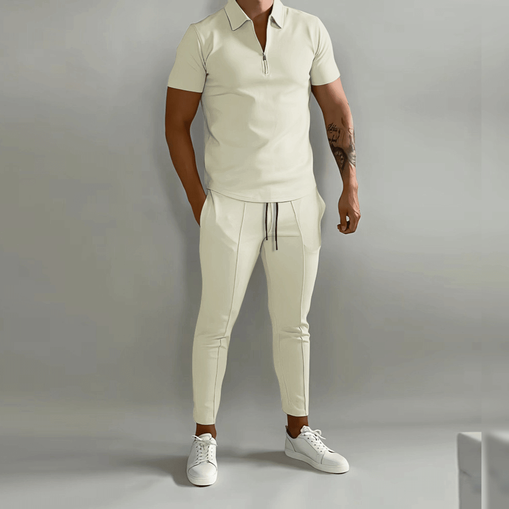 Bruno Poloshirt Sæt | Lynlås, Komfortabelt 2-Delt Design 2