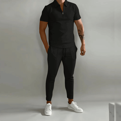 Bruno Poloshirt Sæt | Lynlås, Komfortabelt 2-Delt Design 3