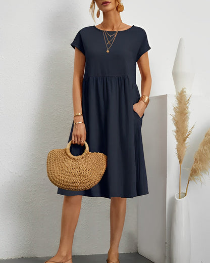 Celia Sommerkjole | Let Bomuld, Elegant Pasform 4
