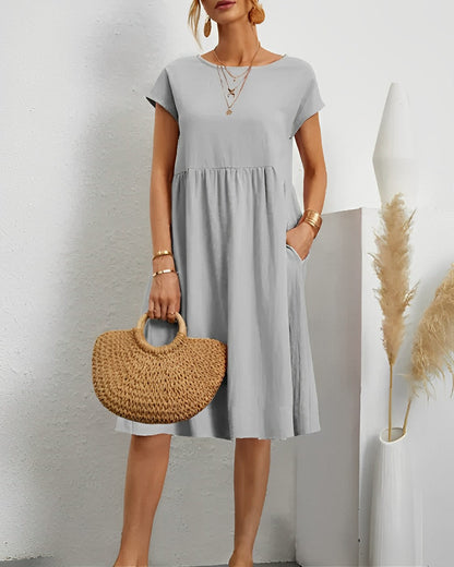 Celia Sommerkjole | Let Bomuld, Elegant Pasform 5