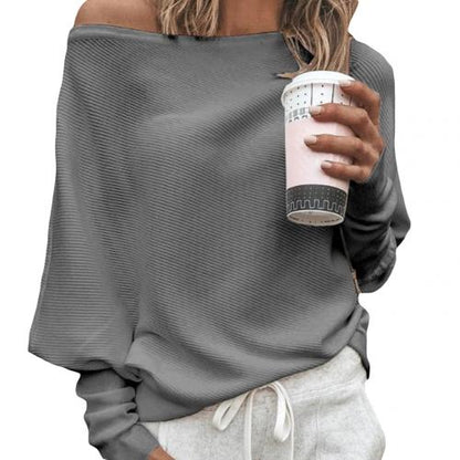 Dariah Sweater | Off-Shoulder, Blødt Materiale, Komfortabel Pasform 1