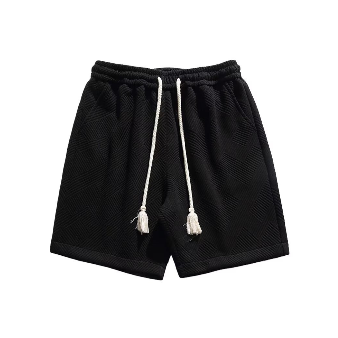 Elion Shorts Herre | Blød Jacquard, Elastisk Talje 0