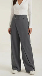 Elysia Asymmetriske Jeans | Tilspidset Pasform, Stretchstof 3