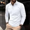 Galen Langærmet Poloshirt | Tidløst Design, Slank Pasform