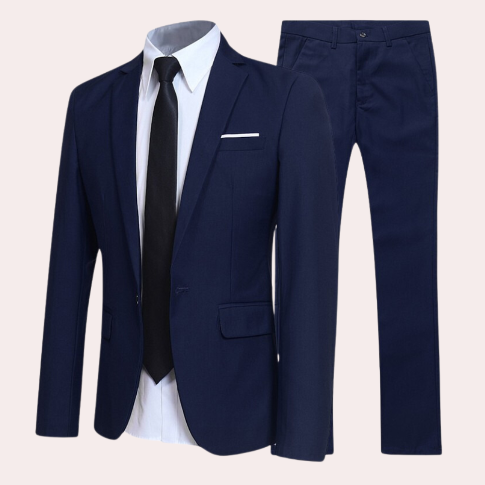 Jade Forårssæt til Mænd | Slim Fit, To-Knaps Blazer 2