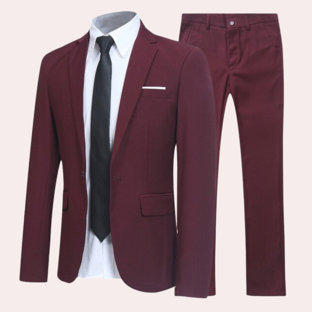 Jade Forårssæt til Mænd | Slim Fit, To-Knaps Blazer 3