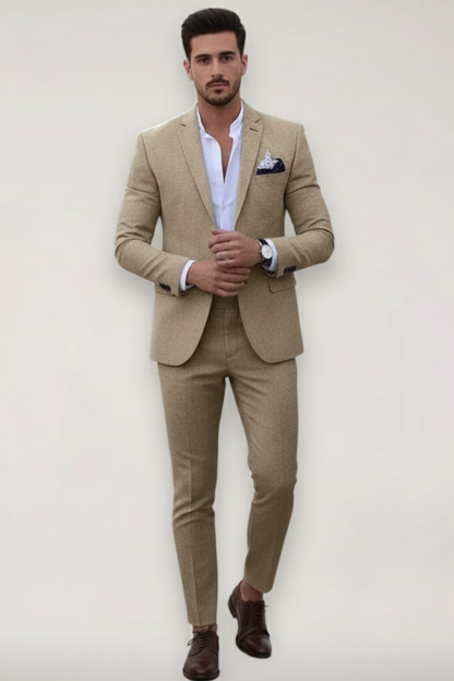 Jaro Slim-Fit Suit | Elegant Two-Piece for Spring 0