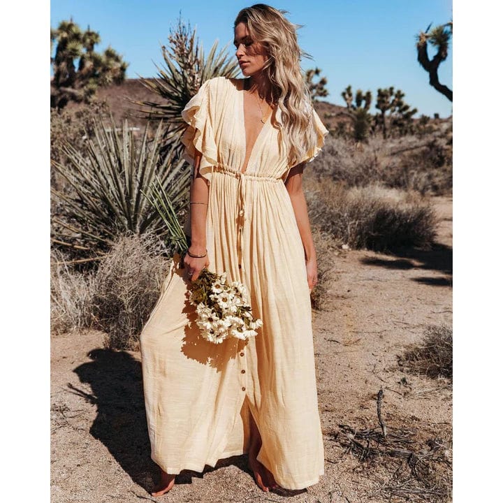 Kara Maxi Kjole | Let, Flydende Boho Design til Sommerbrug 0