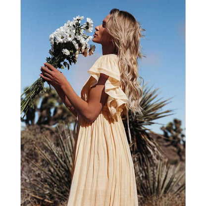 Kara Maxi Kjole | Let, Flydende Boho Design til Sommerbrug 2