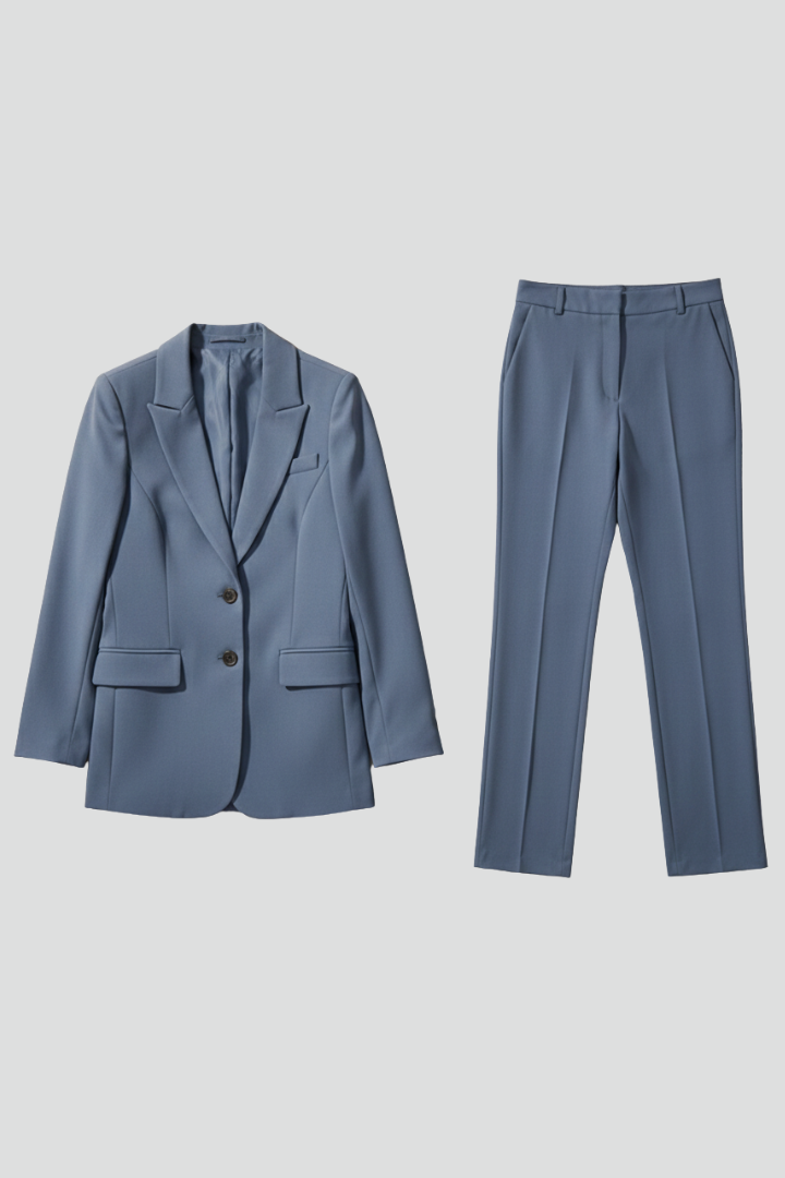 Kira Blazer Set | Elegant Vævet Stof, Professionelt Kontortøj 1
