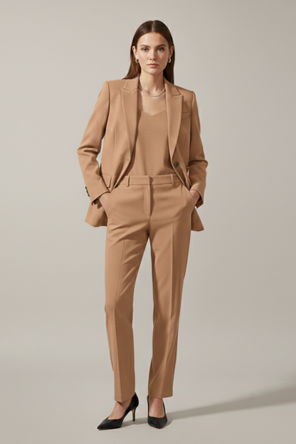 Kira Blazer Set | Elegant Vævet Stof, Professionelt Kontortøj 10