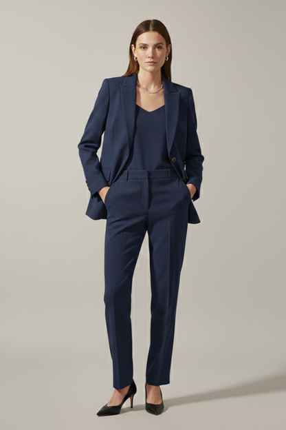 Kira Blazer Set | Elegant Vævet Stof, Professionelt Kontortøj 6