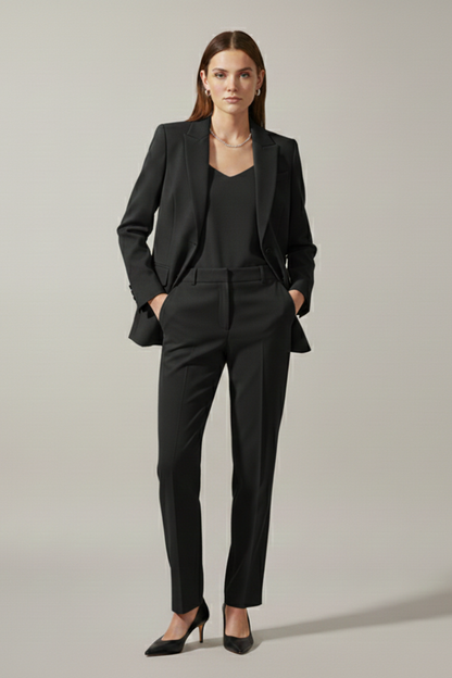 Kira Blazer Set | Elegant Vævet Stof, Professionelt Kontortøj 8