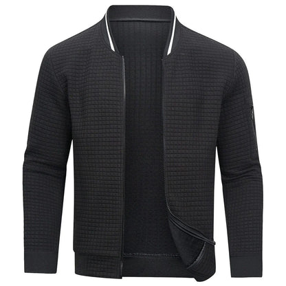 Werner | Bomber jacket with ribbed collar and zip pocket