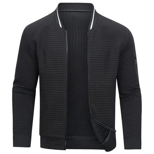 Werner | Bomber jacket with ribbed collar and zip pocket