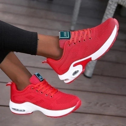 Molly | Sneakers with knitted upper and air cushion
