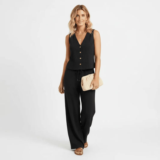 Luma Loungewear Sæt | Bomuldsblanding, Relaxed Fit 0