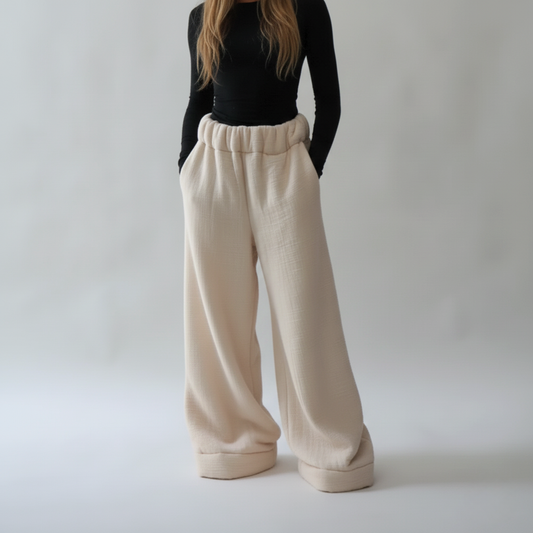 Luna Loungebukser | Blød Fleece, Afslappet Pasform 0
