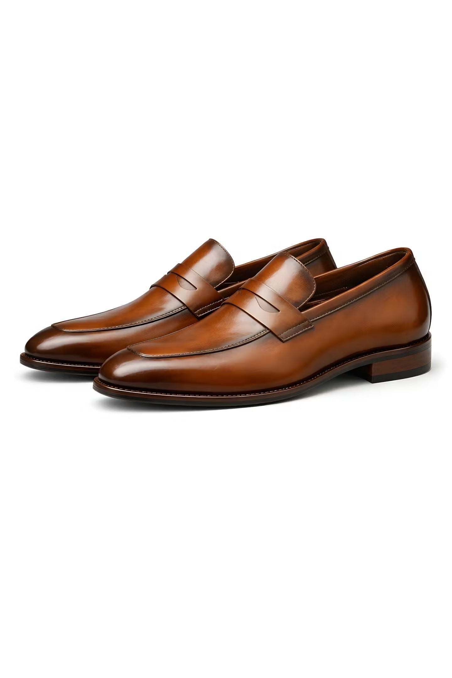 Milo Herre Loafers | Slip-On, Klassisk Læderlook 1