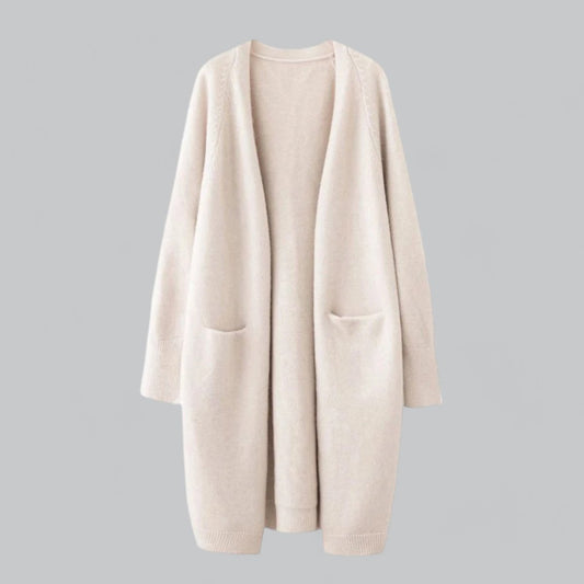 Mira Cardigan Dame | Lang Oversize, Cashmere-Blend 0
