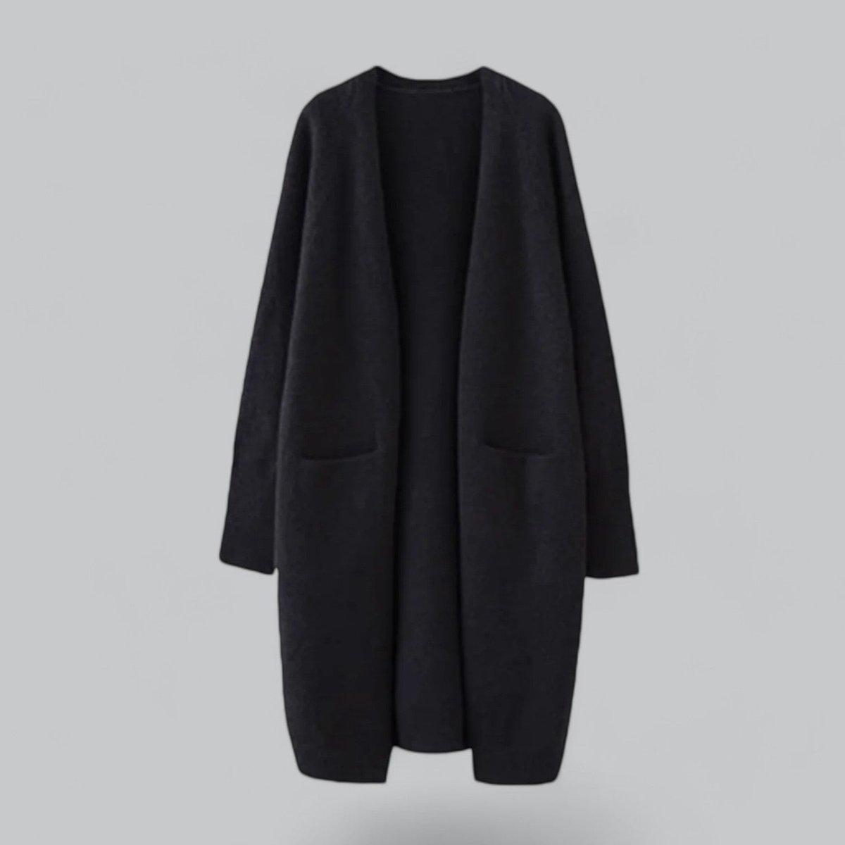 Mira Cardigan Dame | Lang Oversize, Cashmere-Blend 3