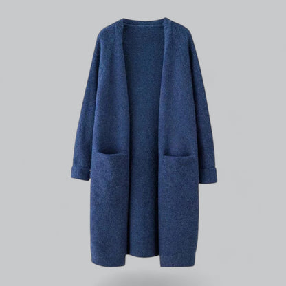 Mira Cardigan Dame | Lang Oversize, Cashmere-Blend 4