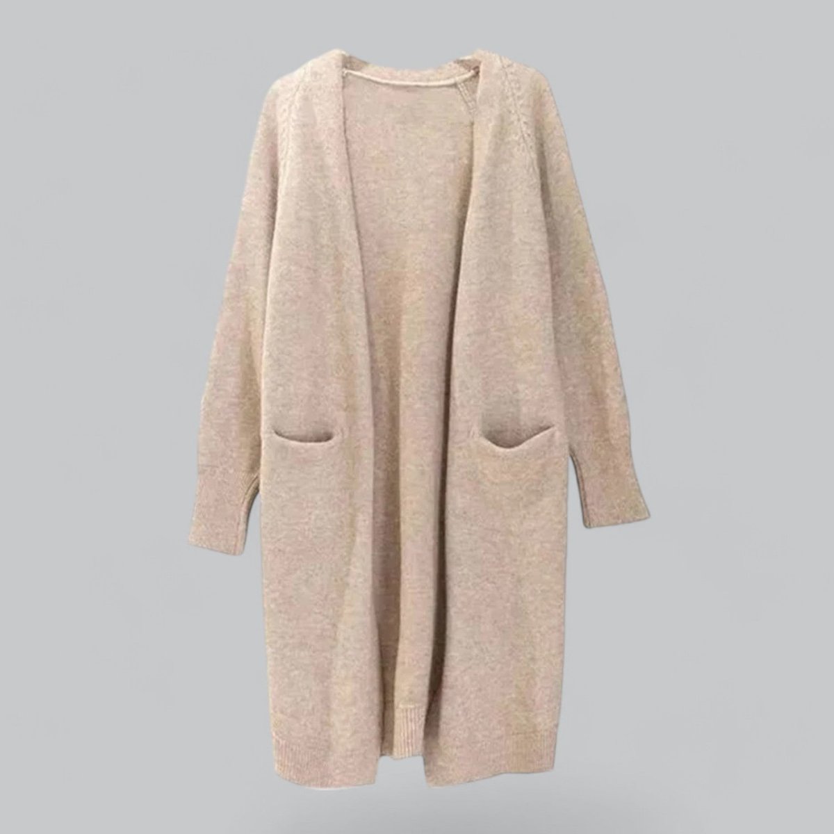 Mira Cardigan Dame | Lang Oversize, Cashmere-Blend 5