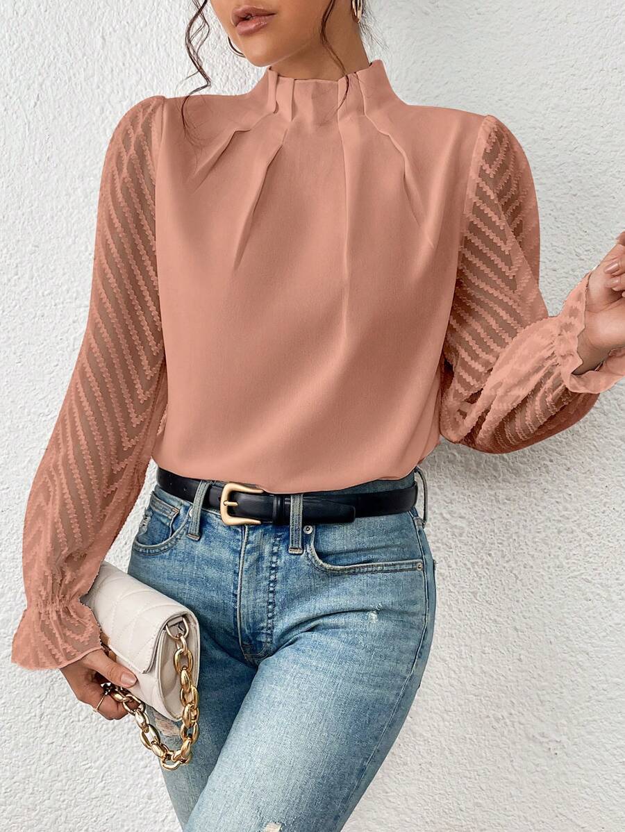 Mira Damebluse | Sofistikeret Ærme, Tidløs Elegance 2