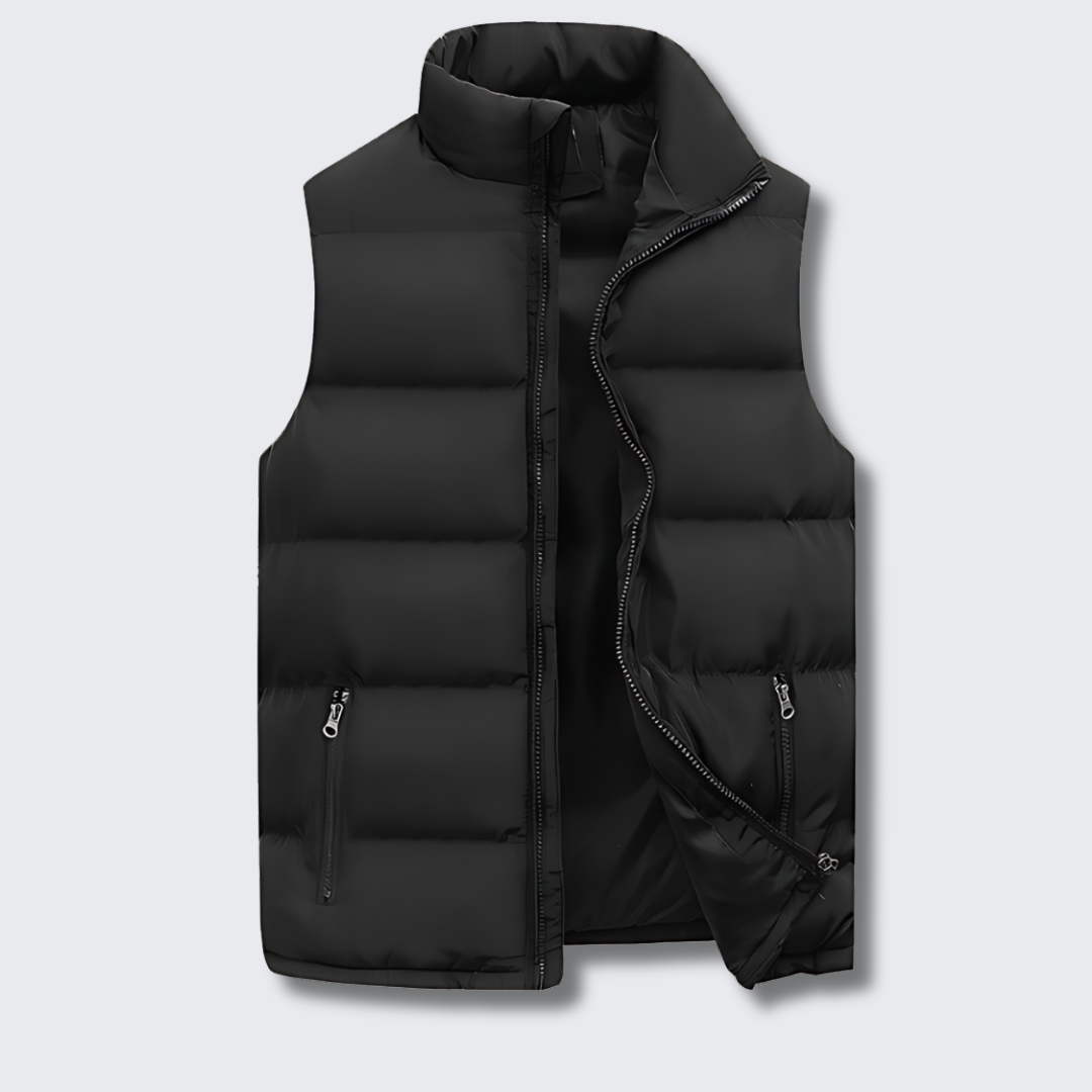 Moritz Quiltet Vest Herre | Komfortabel, Moderne Design 0