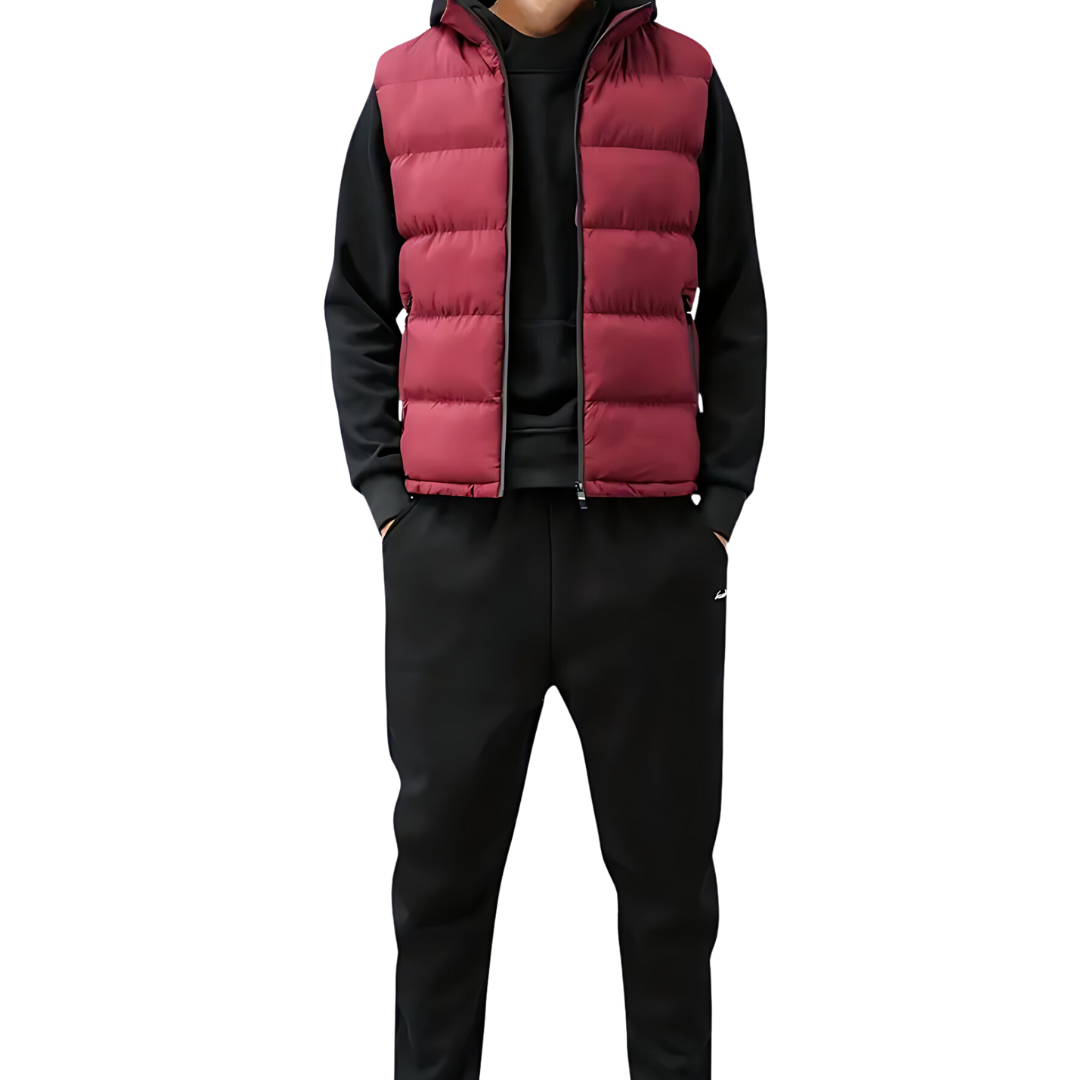 Moritz Quiltet Vest Herre | Komfortabel, Moderne Design 4