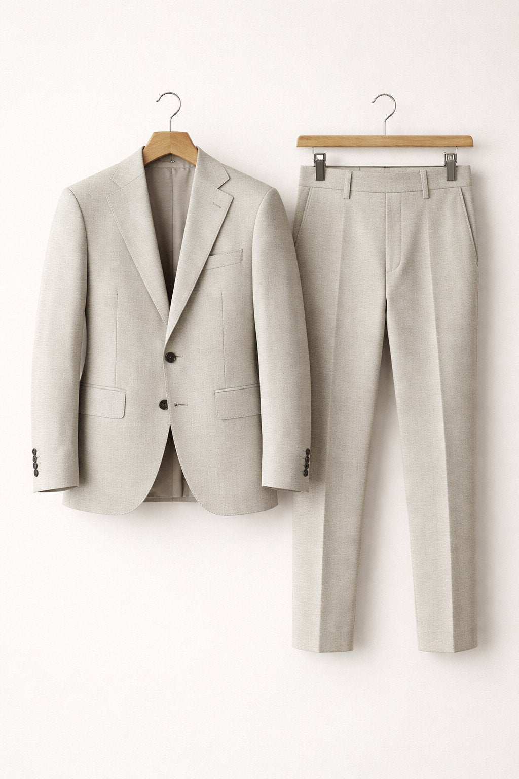 Nolan Slim-Fit Nylon Suit | Durable, Formal Attire for Men 10