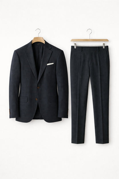 Nolan Slim-Fit Nylon Suit | Durable, Formal Attire for Men 12