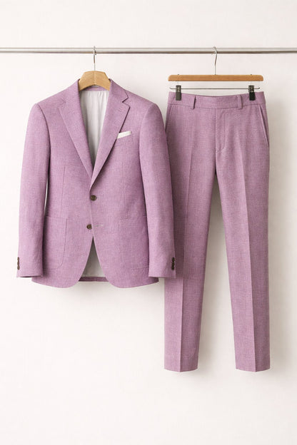Nolan Slim-Fit Nylon Suit | Durable, Formal Attire for Men 14