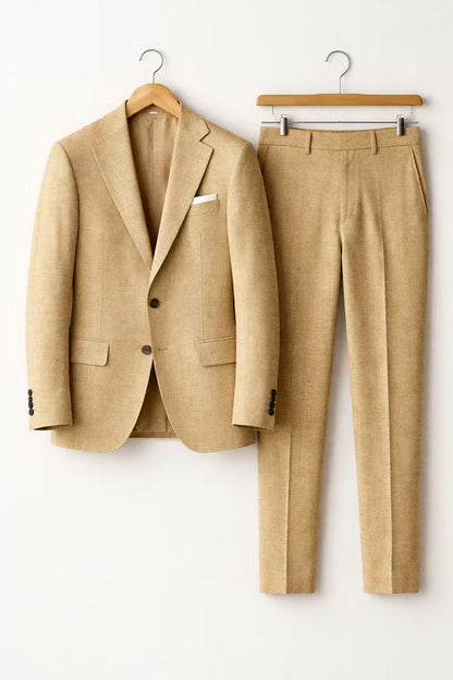 Nolan Slim-Fit Nylon Suit | Durable, Formal Attire for Men 7