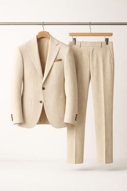 Nolan Slim-Fit Nylon Suit | Durable, Formal Attire for Men 8