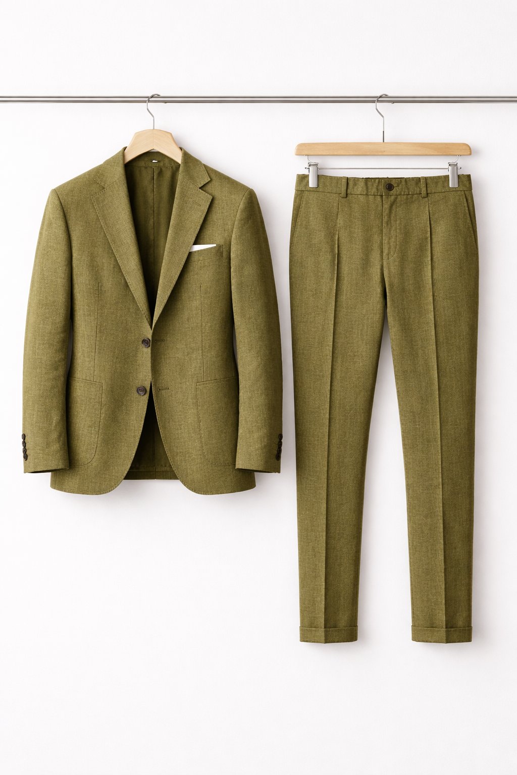 Nolan Slim-Fit Nylon Suit | Durable, Formal Attire for Men 9