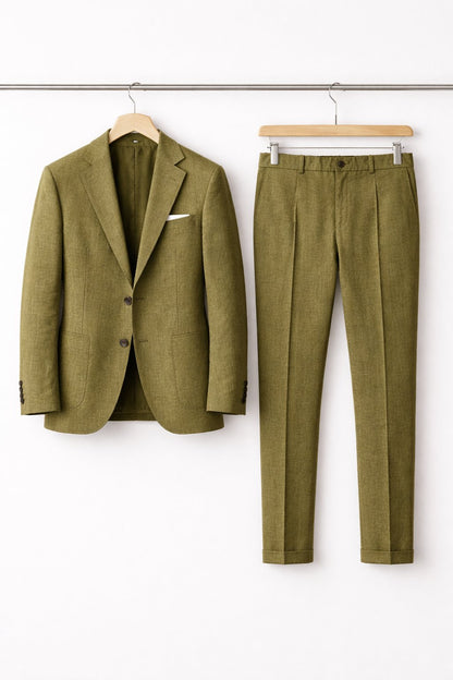 Nolan Slim-Fit Nylon Suit | Durable, Formal Attire for Men 9