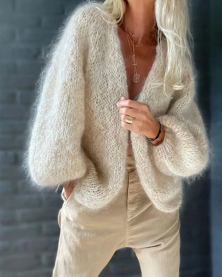 Olina Cardigan | Elegant Strik, Blød Komfort til Dame 0