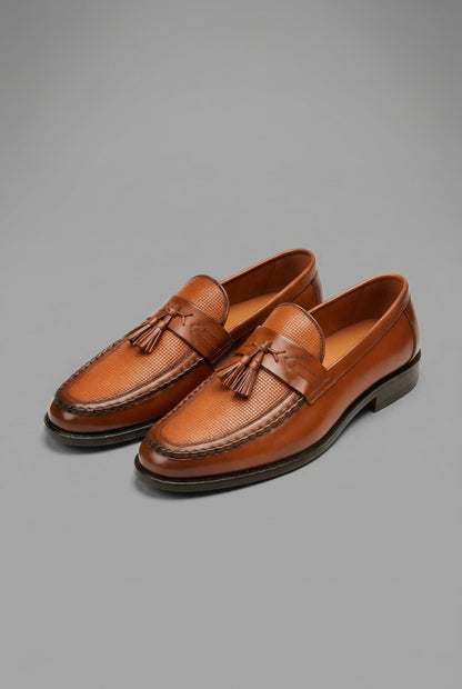 Oliver Loafers Herre | Klassisk Flettet Slip-On med Kvaster 5