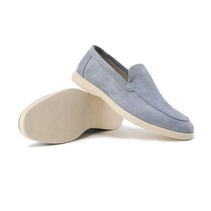 Oskar Loafer Herresko | Slip-On, Suede-Lignende Forårssko 1