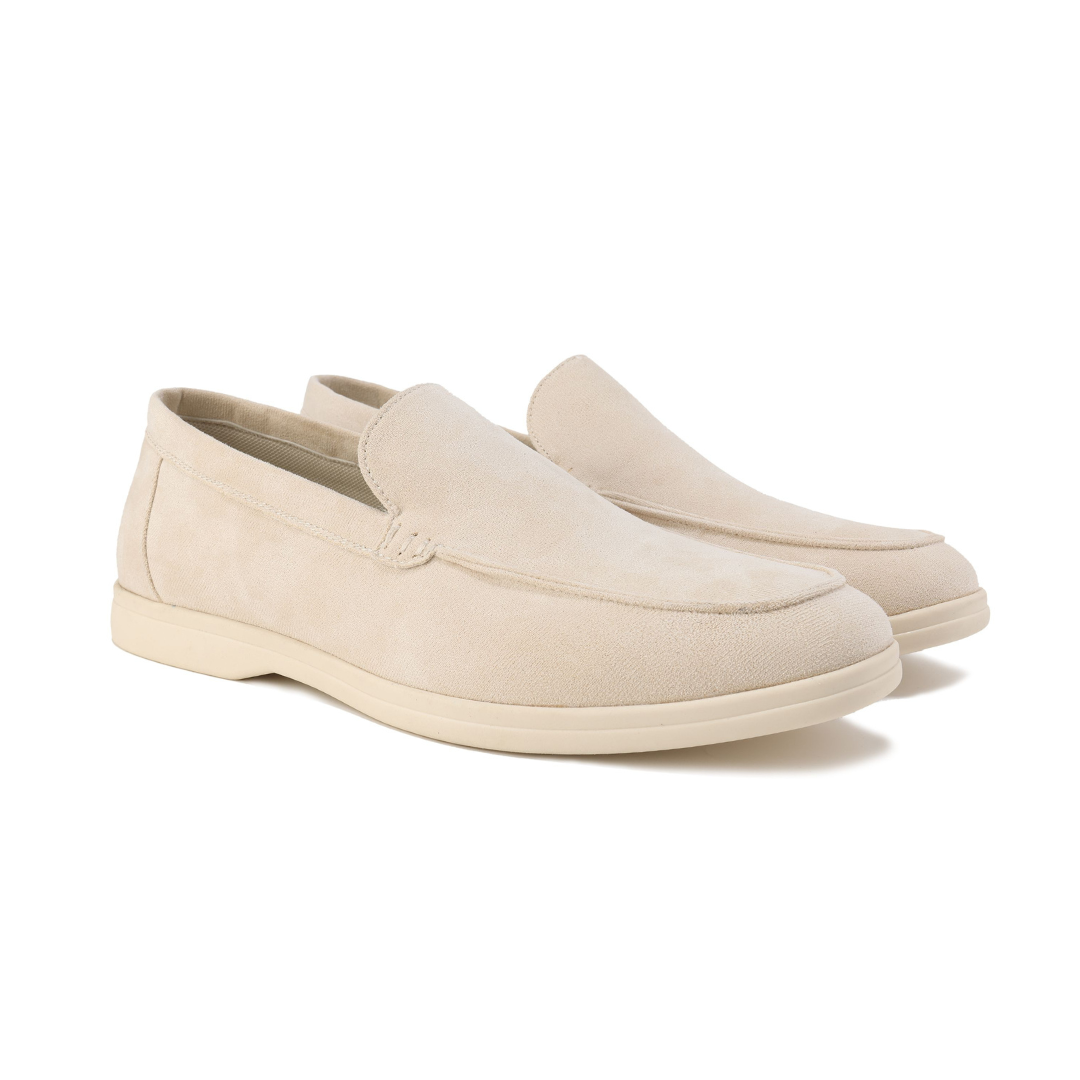 Oskar Loafer Herresko | Slip-On, Suede-Lignende Forårssko 4
