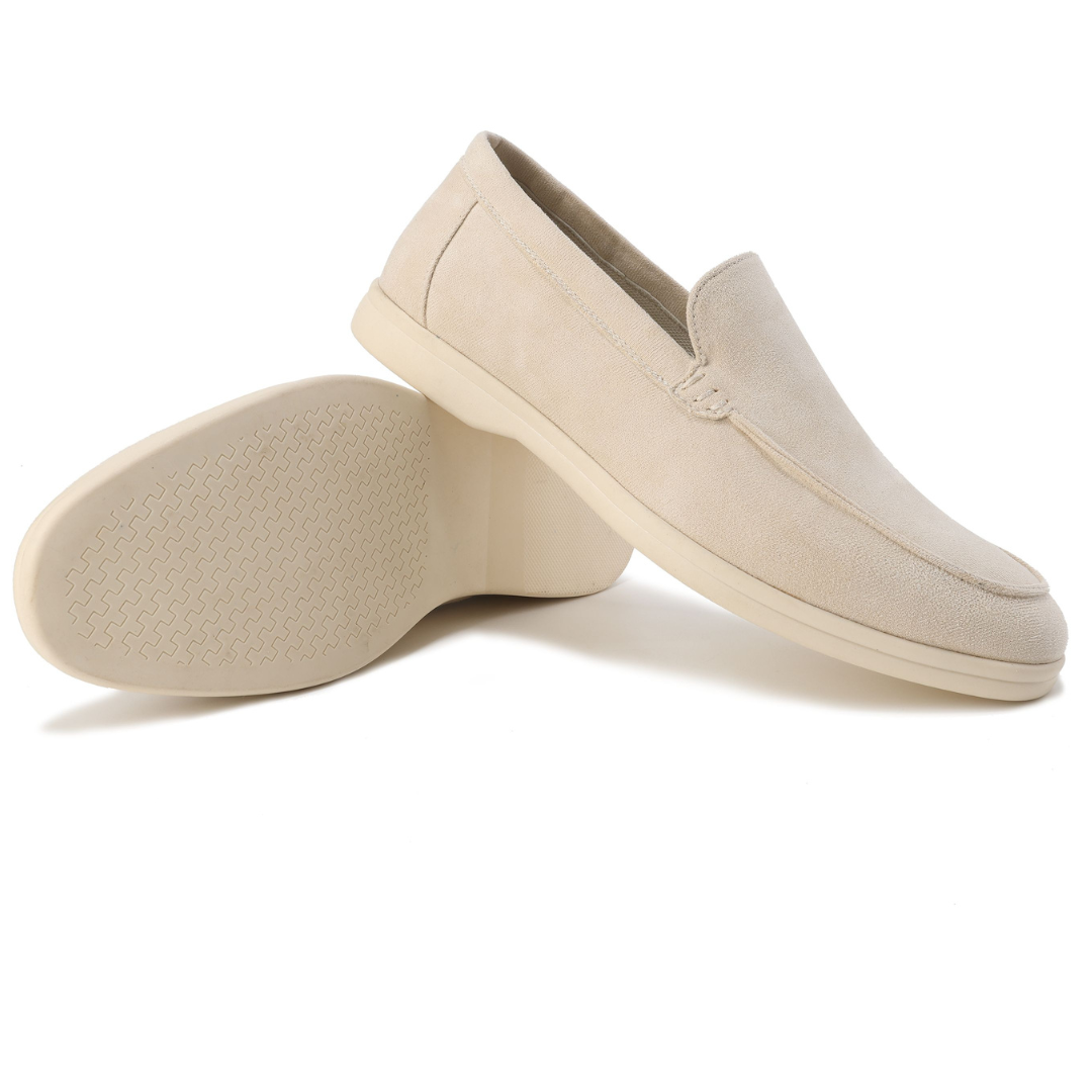 Oskar Loafer Herresko | Slip-On, Suede-Lignende Forårssko 5
