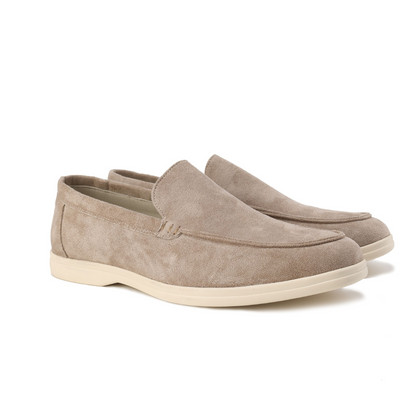 Oskar Loafer Herresko | Slip-On, Suede-Lignende Forårssko 8